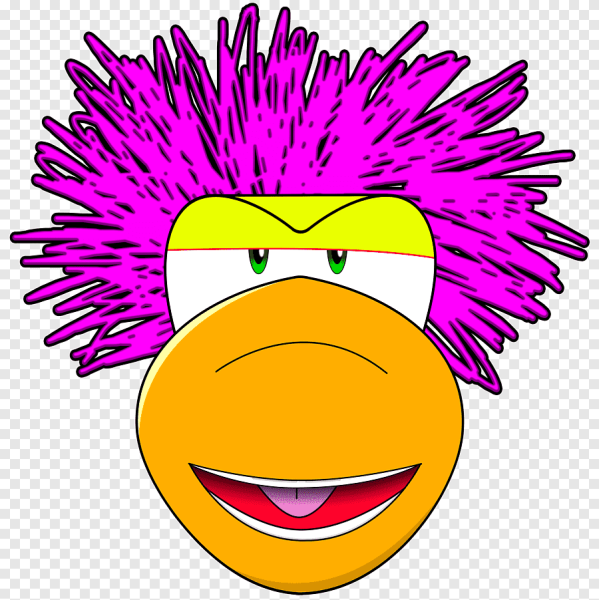 Смайлик с клювом