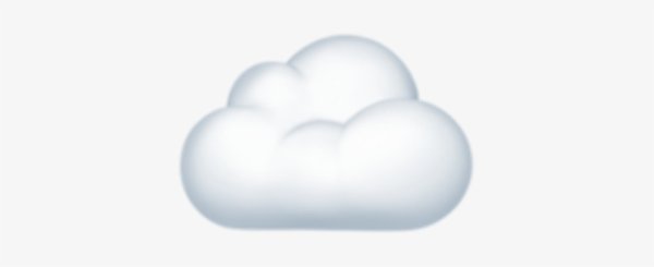 Смайл облако на айфоне