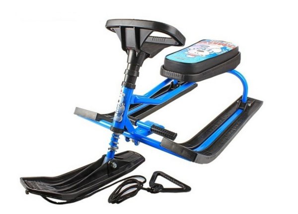 Снегокат Ника с пингвином