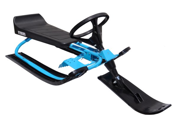 Снегокат детский двухместный