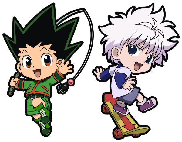 Гон и Киллуа Чиби