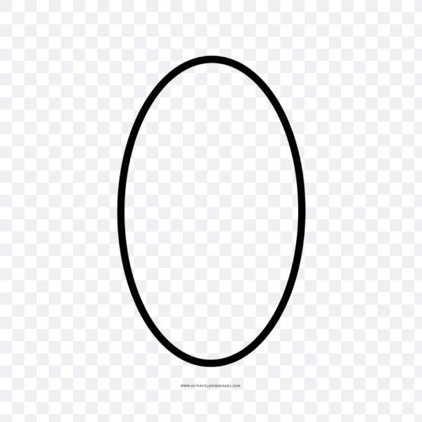 Прозрачный овал
