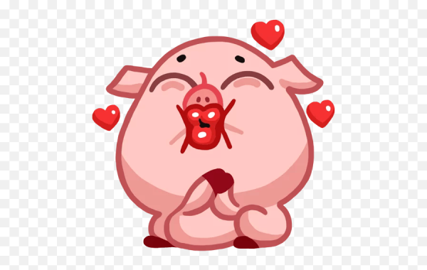 Смайлик свинья