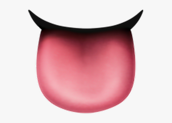 Большой Смайл с языком