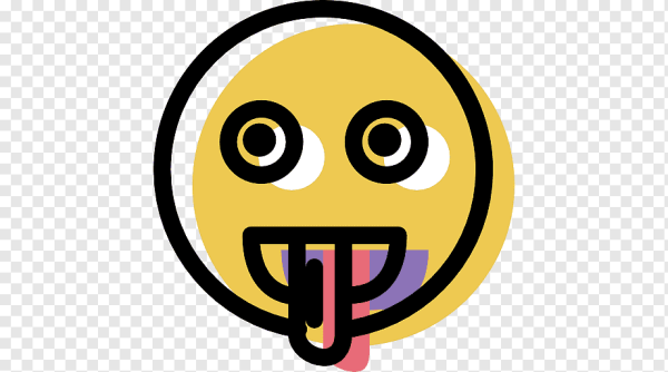 Смайлик Подмигивающий с языком