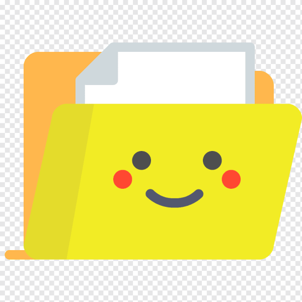 Смайл для значка папки