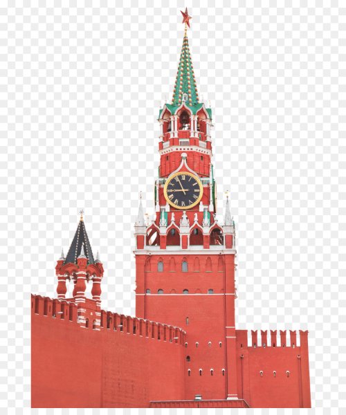 Спасская башня Московского Кремля значок