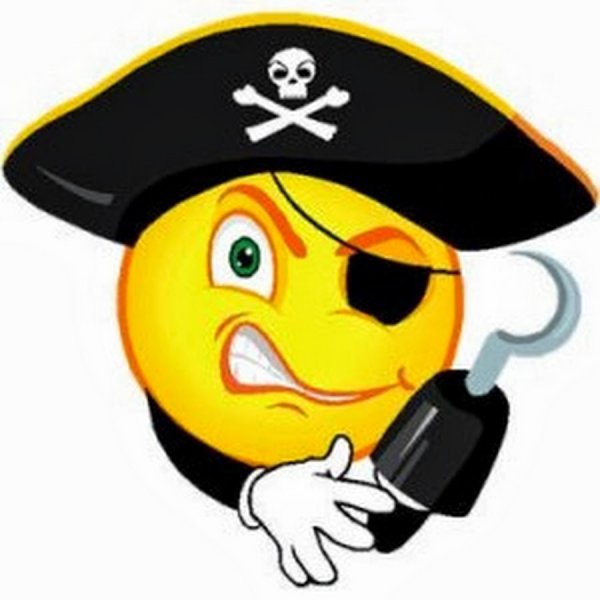 Смайлик пират