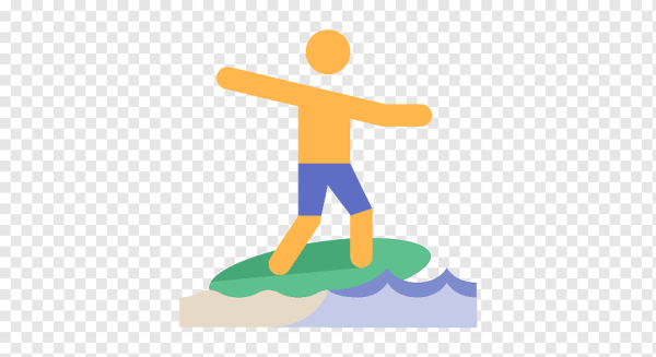 Эмодзи серфер