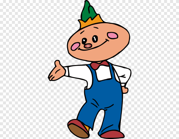 Чиполлино на прозрачном фоне
