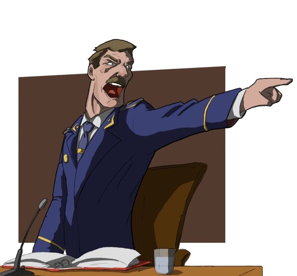 Обвинитель в суде