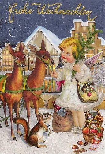 Открытки с Рождеством на немецком