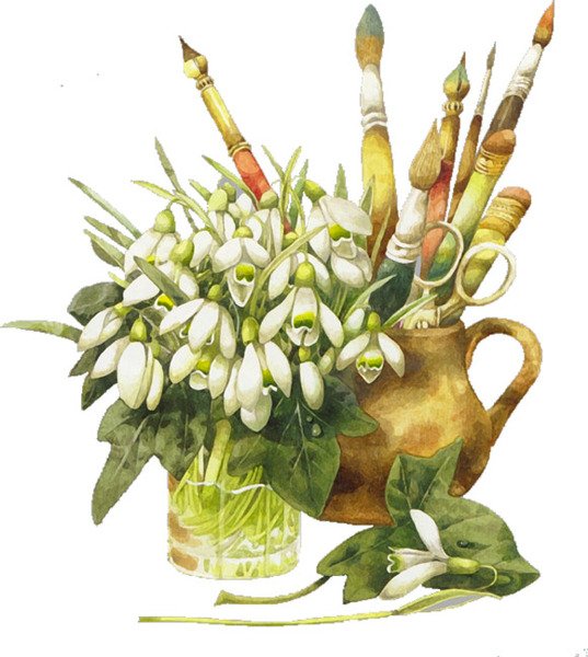 Букет для художника