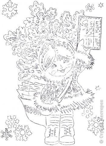 Вытынанки советские открытки