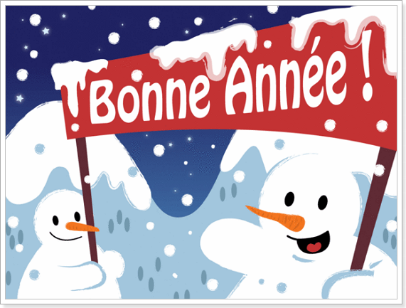 С новым годом на французском языке