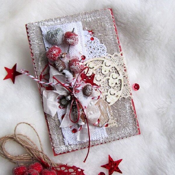 Новогодний Скрапбукинг