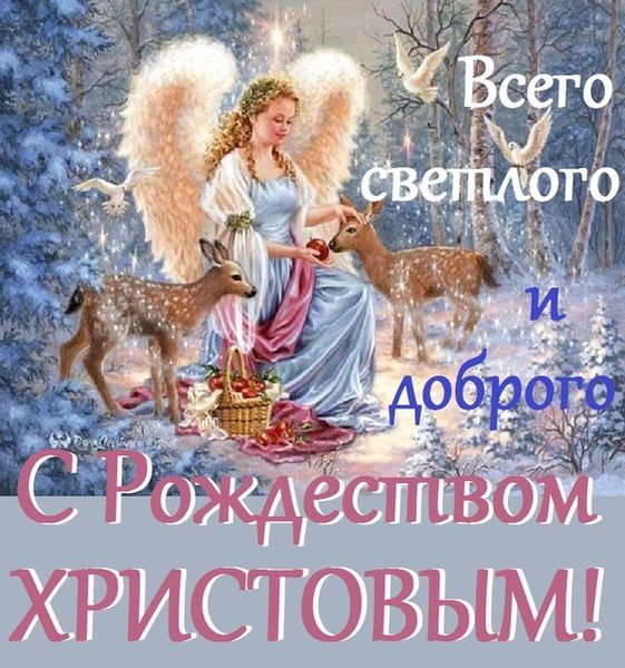 С Рождеством Христовым поздравления