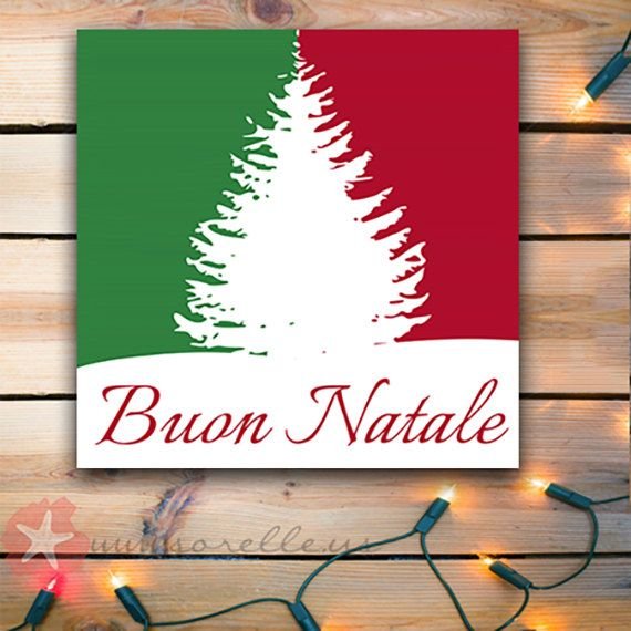 Buon Natale открытка картинка