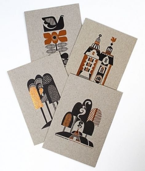 Креативные открытки на новый год