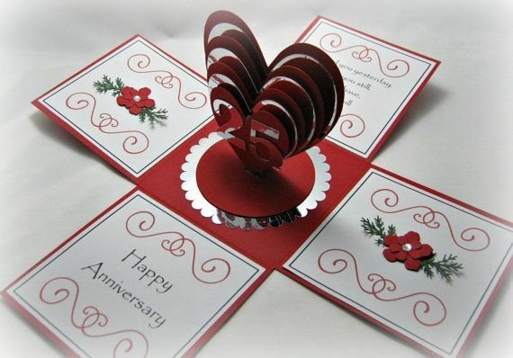 Объемная открытка-коробочка