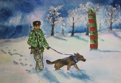 Рисунок на тему елка Победы