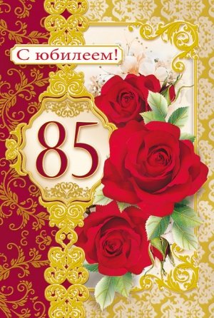 85 Лет юбилей