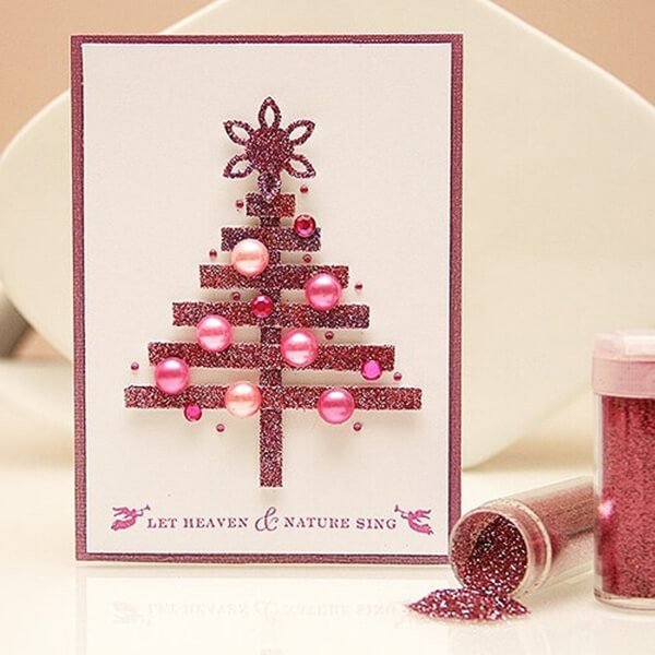 Новогодняя открытка своими руками