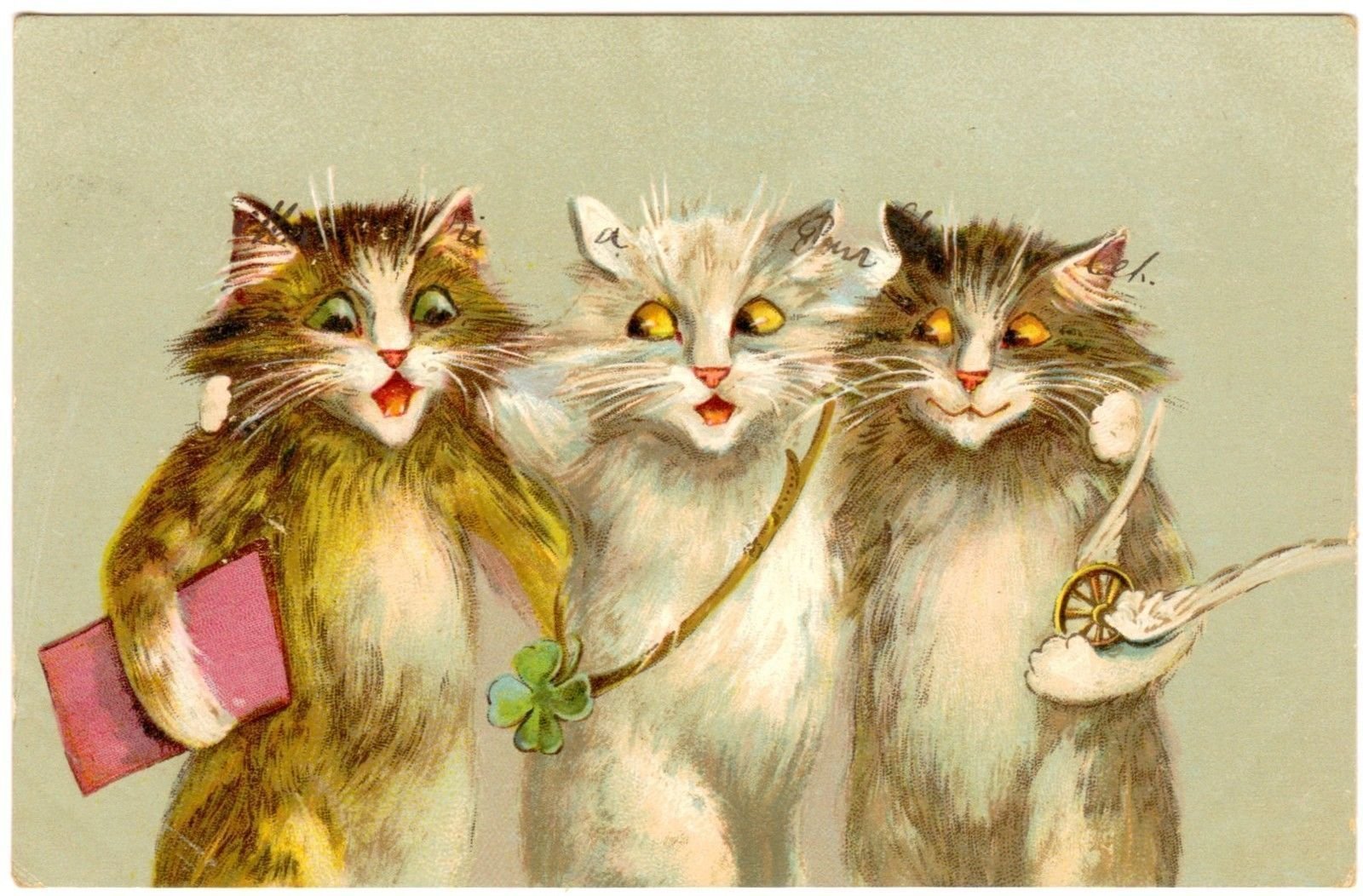 Кошечки открытки с подругой