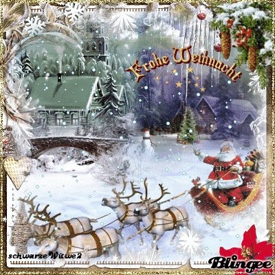 Открытки с Рождеством на немецком языке