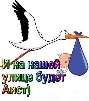 В животике занято