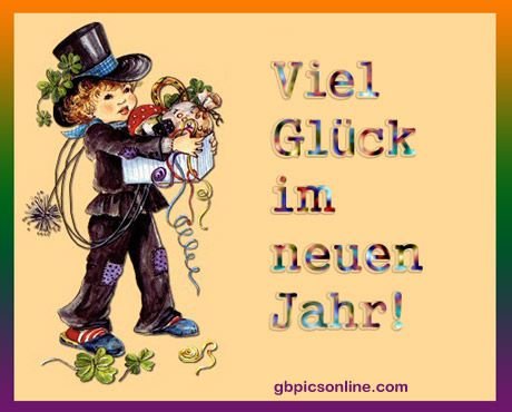 Поздравление с новым годом на немецком