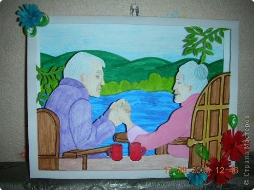 Поделка в садик ко Дню пожилого человека