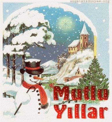 Открытки с новым годом на турецком языке