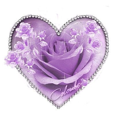 Валентинки сиреневые