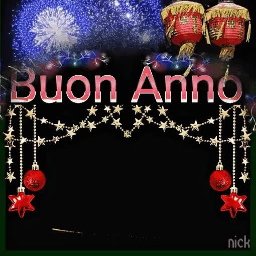 Buon anno на прозрачном фоне