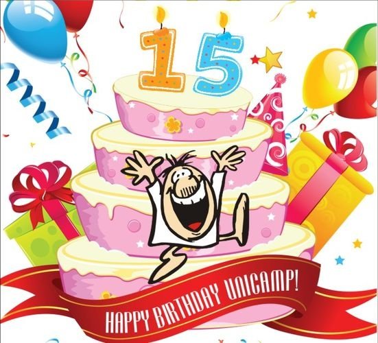 Цифра 15 красивая