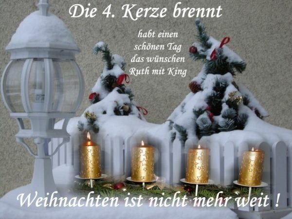 4 Адвент открытки