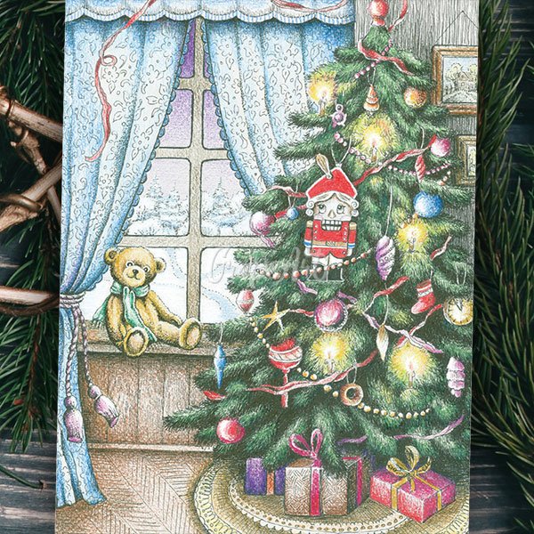 Рождественская елка Щелкунчик