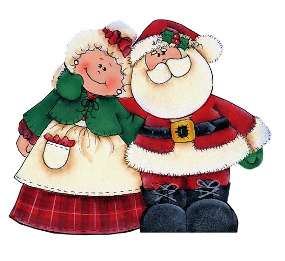 Новогодняя бабушка