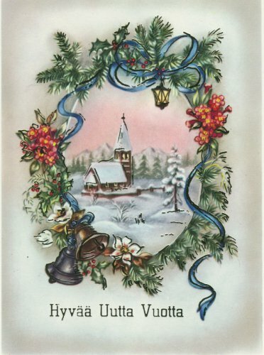 Финская Рождественская открытка