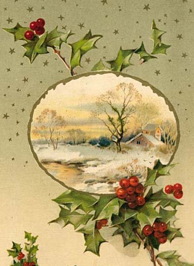 Рождественские открытки с поздравлениями старинные