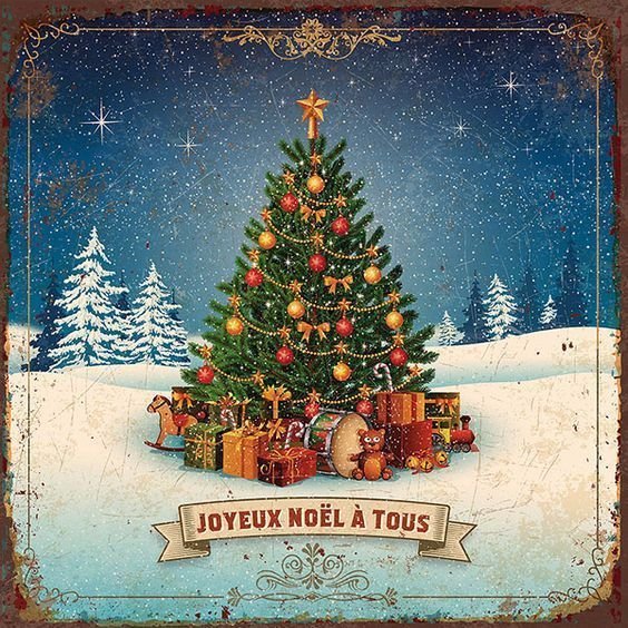 С Рождеством на французском
