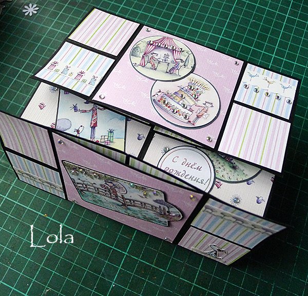 Оригами бесконечная открытка