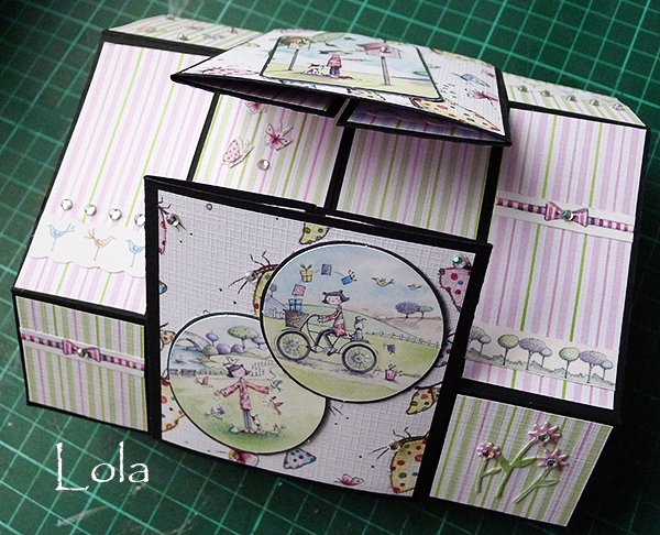 Бесконечная открытка мастер класс