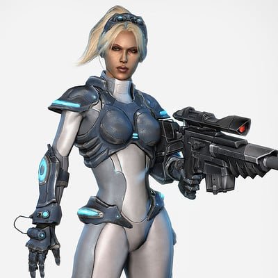 Сара Керриган и Нова