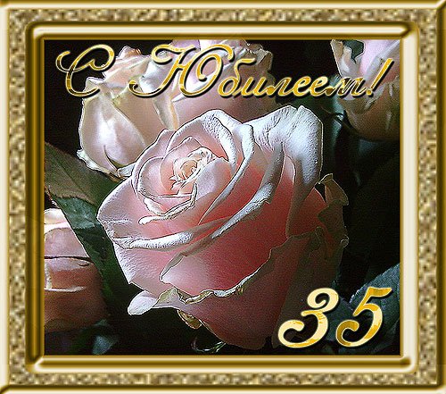 С 35 летием женщине