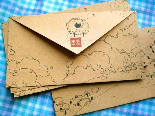 Красивый конверт