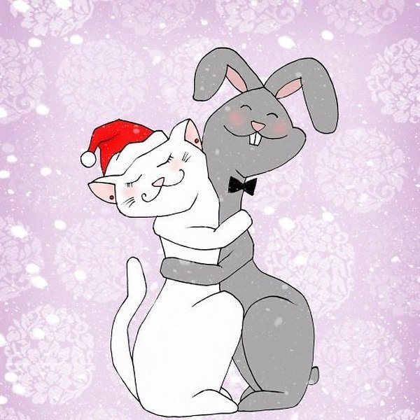 Новогодняя открытка