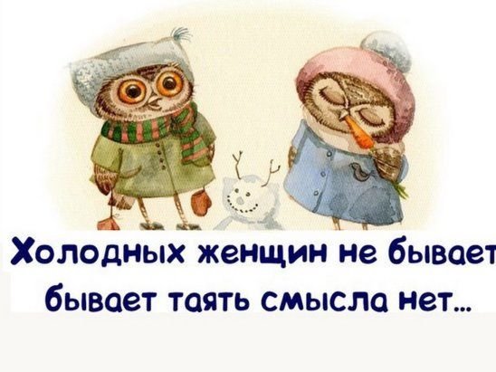 Шутки про зиму