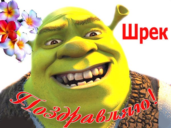 С днем Шрека